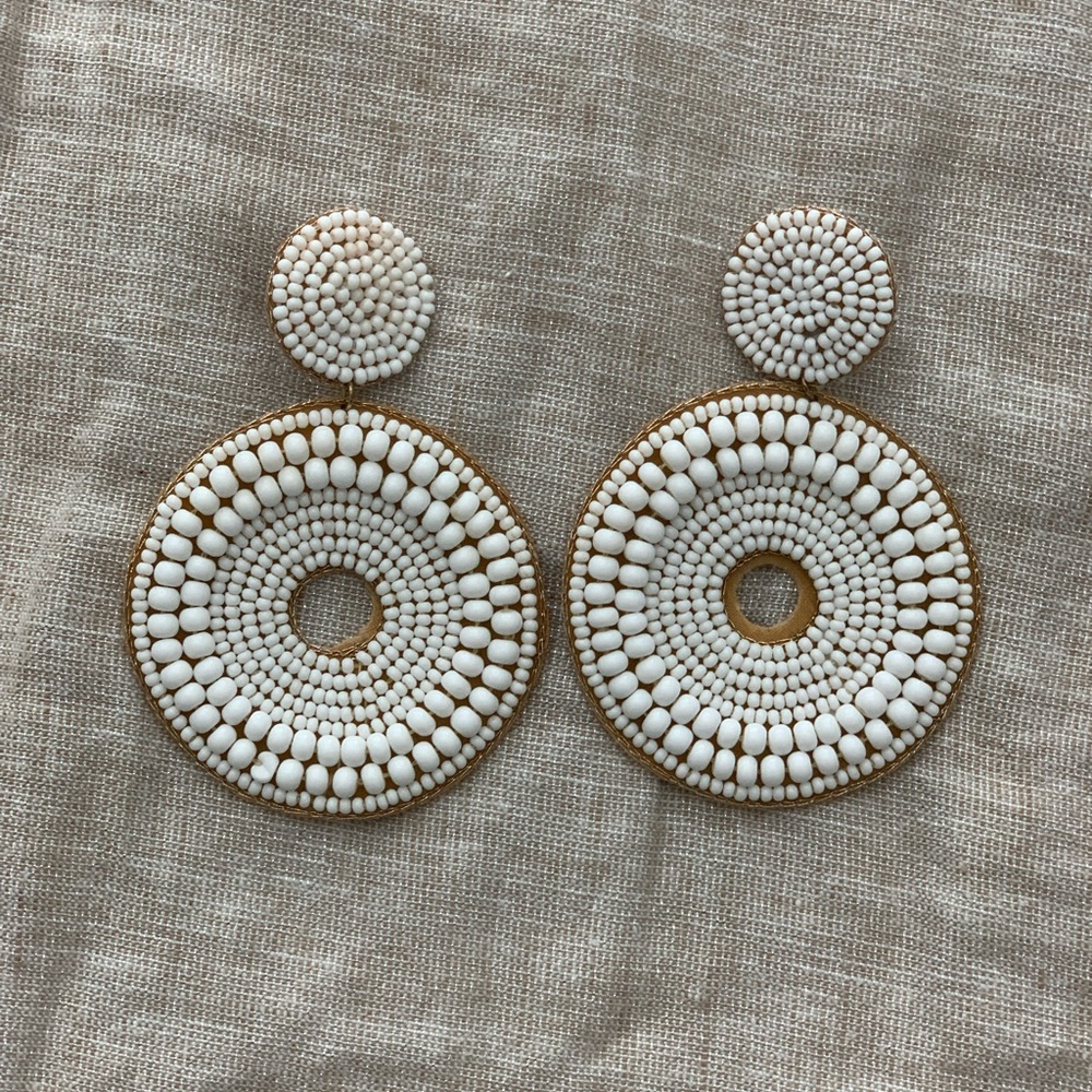 Franchesca’s white Earrings